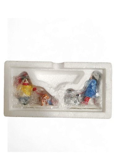 Department 56 Snow Village Pets On Parade Set Of 2 Hand painted Accessories New - Picture 7 of 9