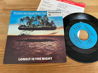 7'' Rock Lenny Mac Dowell Project - Lonely I/T Night (2 Song) DINO Presskit StoC