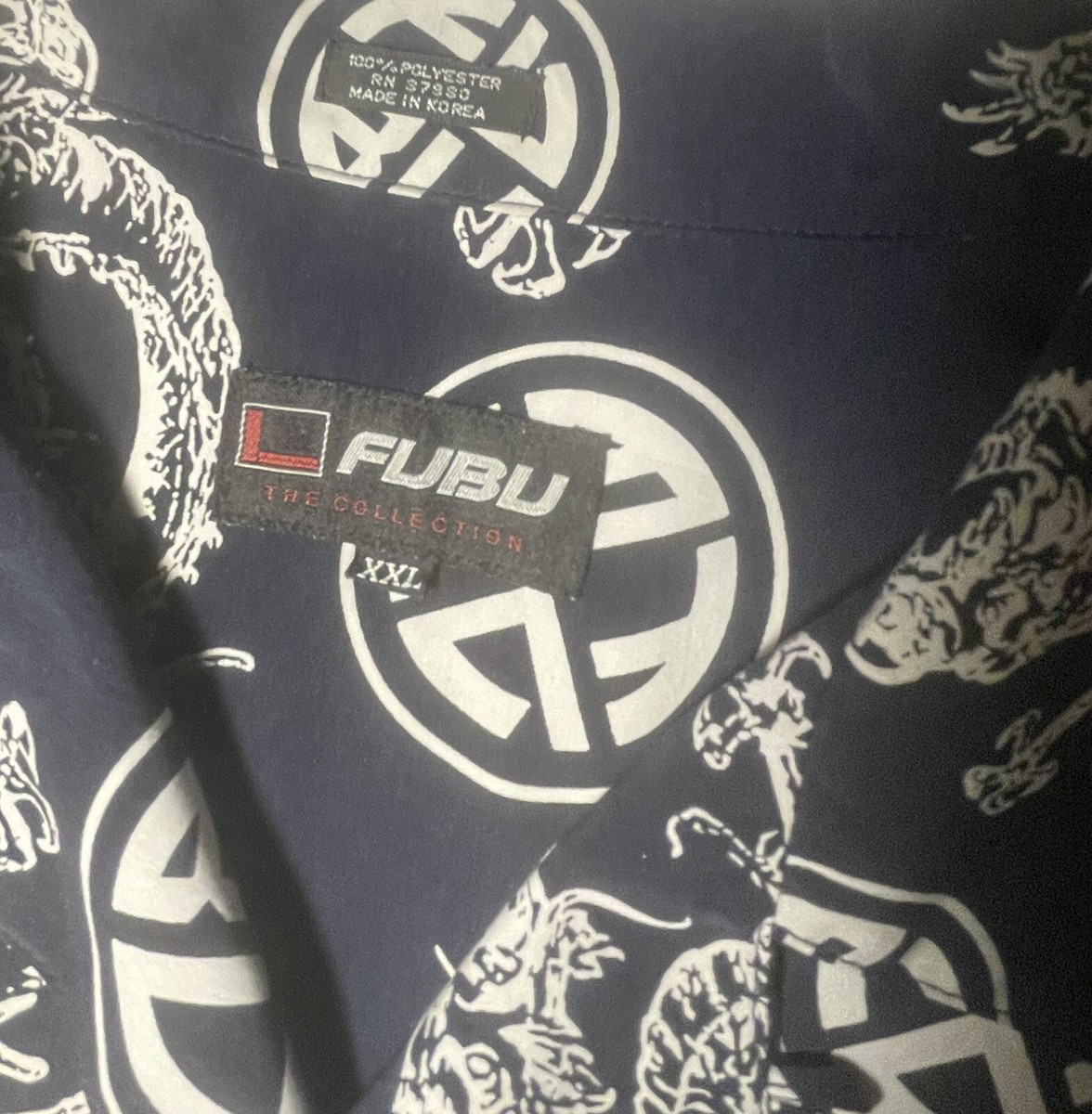 fubu レーヨン レーシングシャツ FUBU フブ トップス 長袖チェックシャツ 。FUBUはアメリカの代表