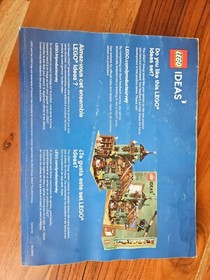 LEGO Ideas 21310 Old Fishing Store NO BRICKS MANUAL / INSTRUCTIONS ONLY 