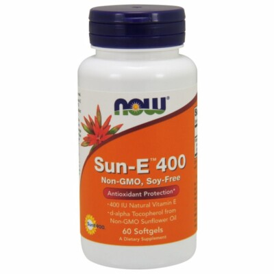 #ad Sun E 400 60 sgels By Now Foods $18.14