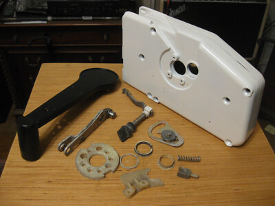 OMC Evinrude Johnson OEM Side Mount Remote Control Parts Lot For Parts Or Repair
