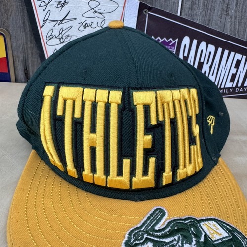 Oakland Athletics Spell Out A's New Era 9FORTY MLB ajustado talla 7 3/4 - Imagen 3 de 9