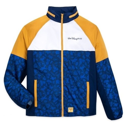 Neu mit Etikett Walt Disney World 50th Anniversary Castle Windbreaker Reißverschlussjacke XXL - Bild 4 von 5