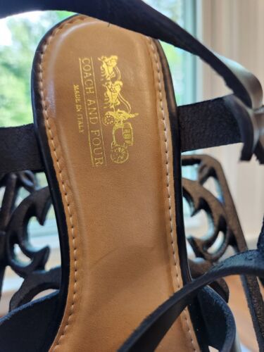 Sandalias Coach y cuatro cuñas con tiras hechas en Italia 8 - Imagen 3 de 9