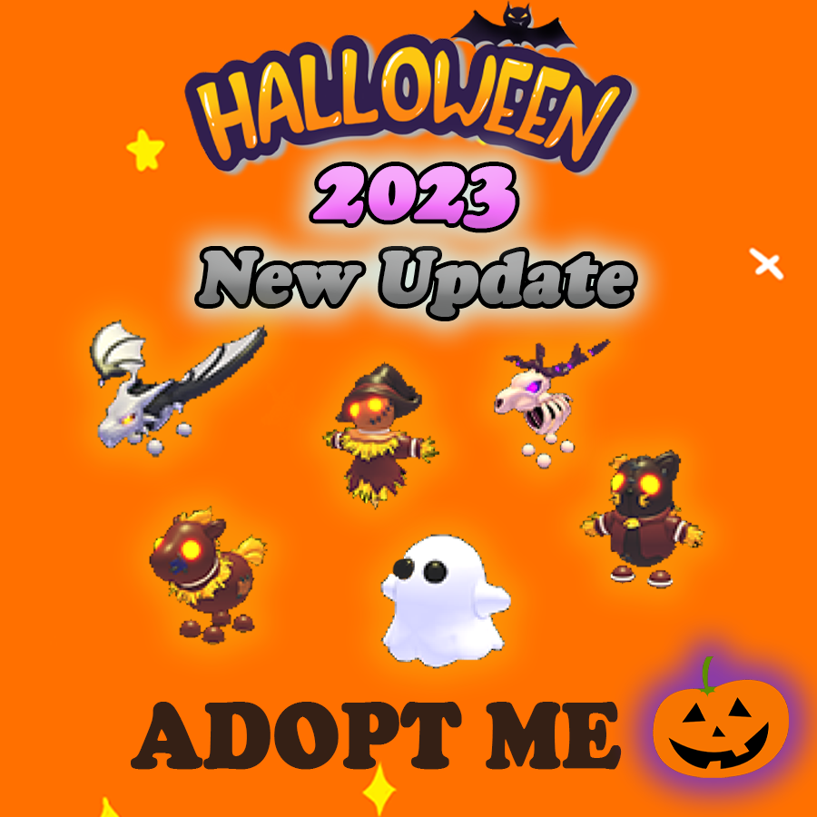 Happy Halloween Adopt Me 2023 Halloween Event 1 Ghost Dog 