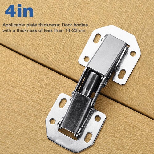 Bridge Hinge 90° Cabinet Hinge Mute Furniture Door Hinge Hardware Furniture - Bild 4 von 14