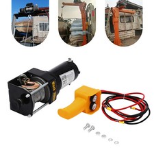 Dc12v Electric Winch 3000 Lbs Electric Winch Kit Electric Winch W Wired Control