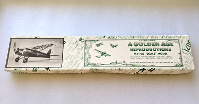 A Golden Age Reproductions CURTIS ROBIN Flying Scale Model Plane Kit ...