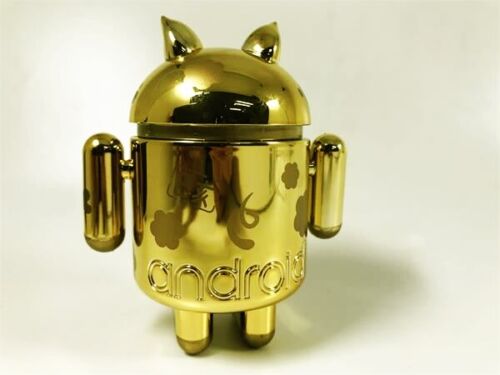 ANDREW BELL ANDROID MINI COLLECTIBLE "YEAR OF THE PIG" GOLD FINISH EDITION - Picture 2 of 3