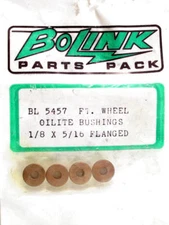 Bolink BL5457 Bushings 1/8x5/16 (4) Flanged Front Wheel for Modeling