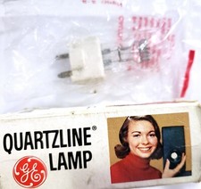 NEW OLD STOCK GE Quartzline Lamp Bulb DYS DYV 120V 600W Box CG 71-B2 Projector