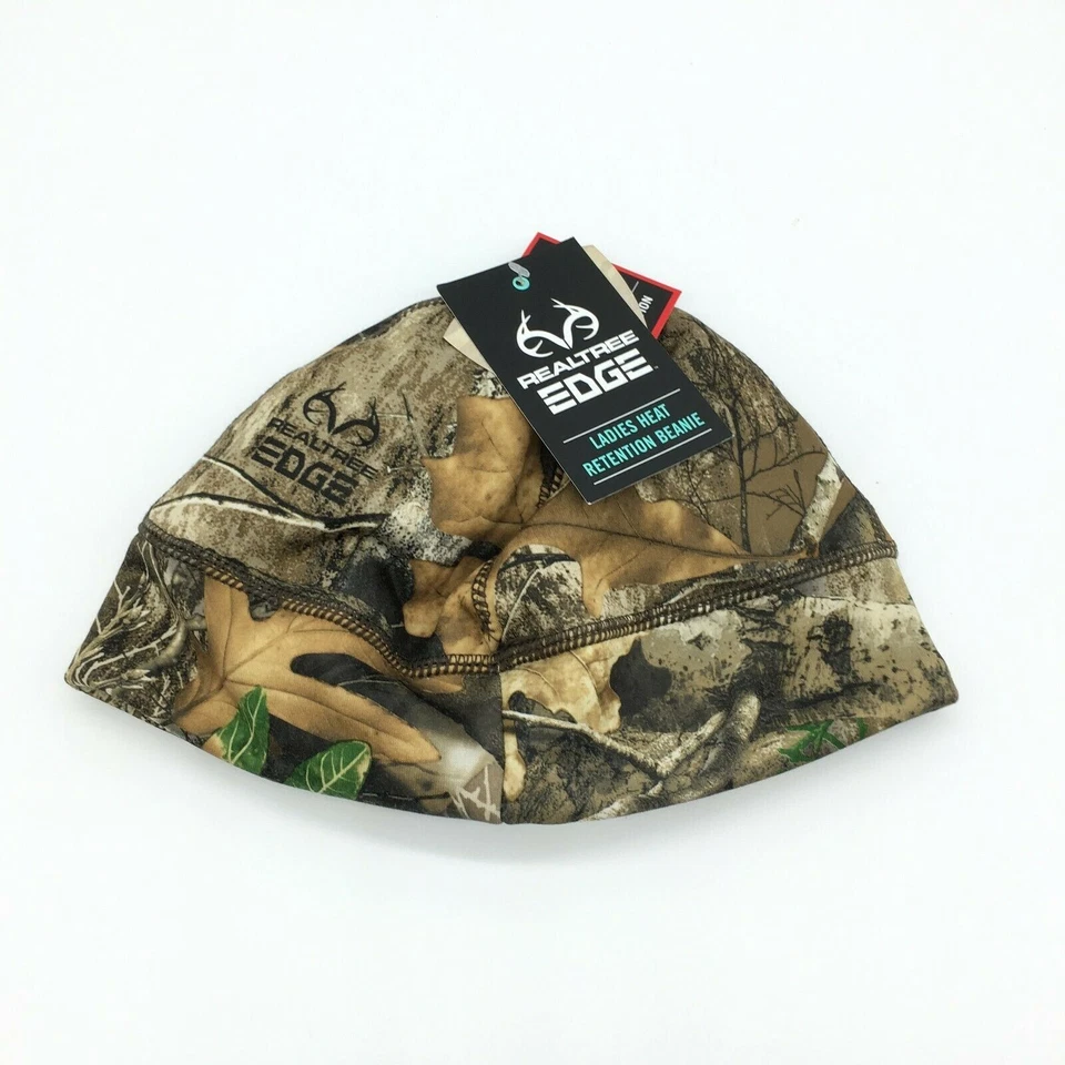 RealTree Edge Womens Heat Retention Camo Beanie Blue Interior BRAND NEW - Image 4 of 4