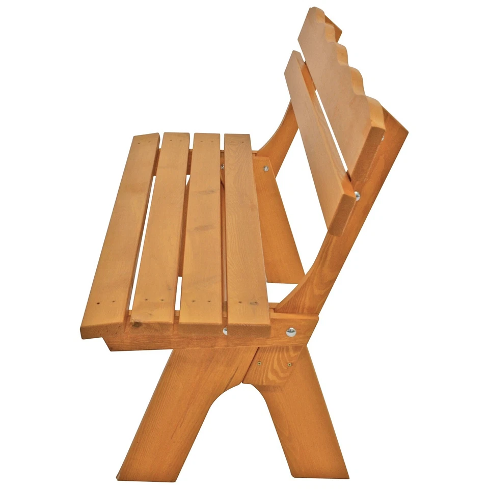 Sitzgruppe Gartengarnitur Gartenset Gartenmöbel Garnitur FREITAL 2-teilig Kiefer - Bild 4 von 4