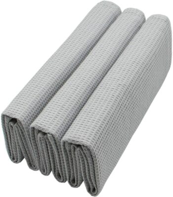 8-Pack Super Absorbent 100% Cotton DishCloths Soft Kitchen Dish Towel Tea Towels