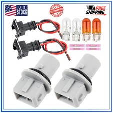 2pc Side Marker Light Bulb Socket Harness for Ford F250 F350 F450 F550 Transi...