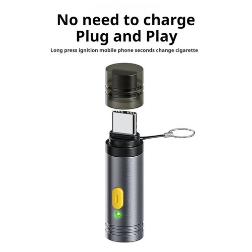 Type-c Mobile Phone Cigarette Lighter UK N3W8 - Photo 12 sur 18