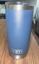 YETI Rambler 20 oz Navy Blue Stainless Steel ...