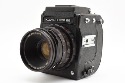 Rare! Kowa Super 66 Medium Format Film Camera + Kowa 85mm F/2.8 Lens From JAPAN