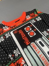 Nintendo NES Ugly Christmas Sweater Youth Size M