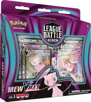 Pokémon TCG Mew VMAX League Battle Deck - 60 Karten Ready-to-Play Deck