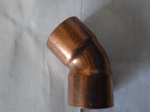 Nibco C607 2" 45 Degree Elbow C x C 2" Copper
