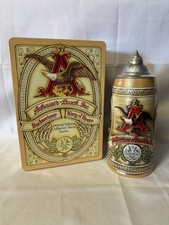 Limited Edition I Stein RARE in Tin CS64 Anheuser-Busch Ceramarte Brazil 1985