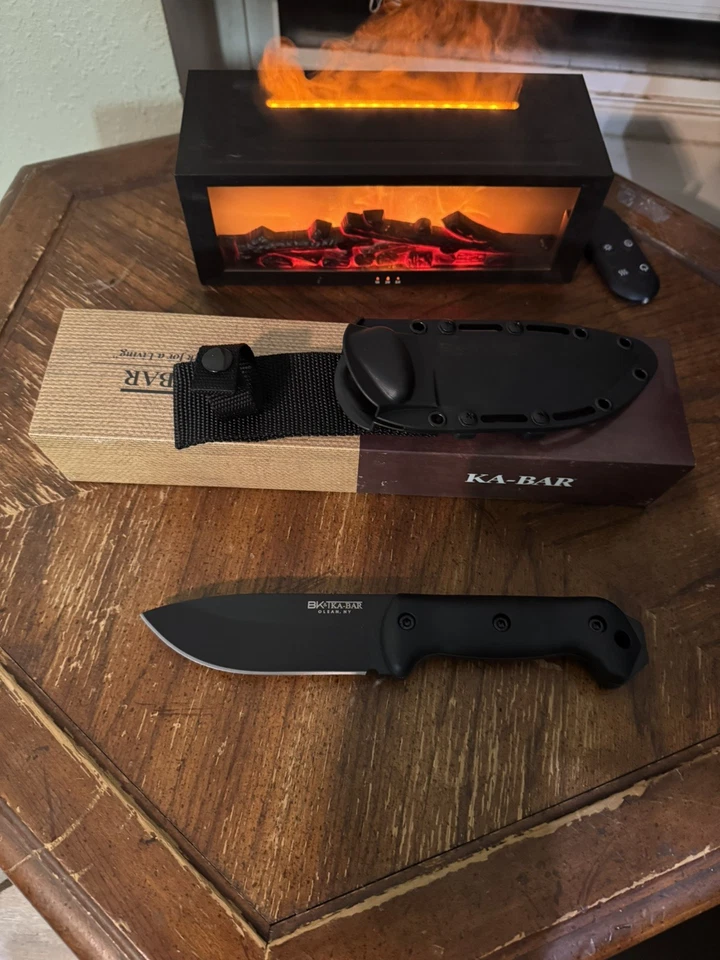 KaBar BK2 Becker Campanion con funda HECHO EN EE. UU. Compañero Foto 2 de 3