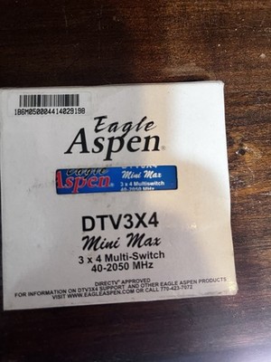 Lot of 11 Satellite Multi-Switches Zinwell Steren Eagle Aspen DirecTV 3x4 5x4