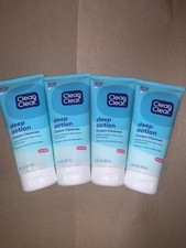 4x Clean Clear Deep Action Cream Cleanser 6.5 Fl Oz Oil Free