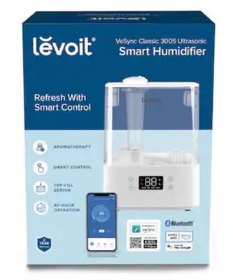 Levoit Classic 300S Ultrasonic Smart Humidifier White NEW OB