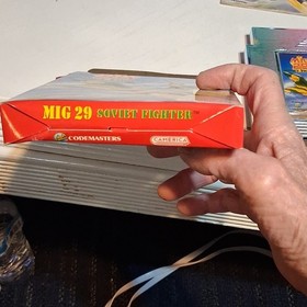 Camerica MIG 29 Soviet Fighter NES Box, Manual, One/Two Player, 1991