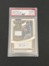 2023 Panini Select Swatches Signatures Bobby Witt Jr. PSA 8/Auto 10 85/99