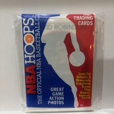 1989 NBA Hoops 15 card.......UNOPENED WAX PACK   David Robinson RC #310 Showing