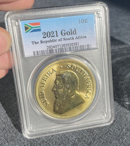 Krügerrand Goldmünze 1oz Barren 1g 999 Fine Gold - Bild 4 von 6