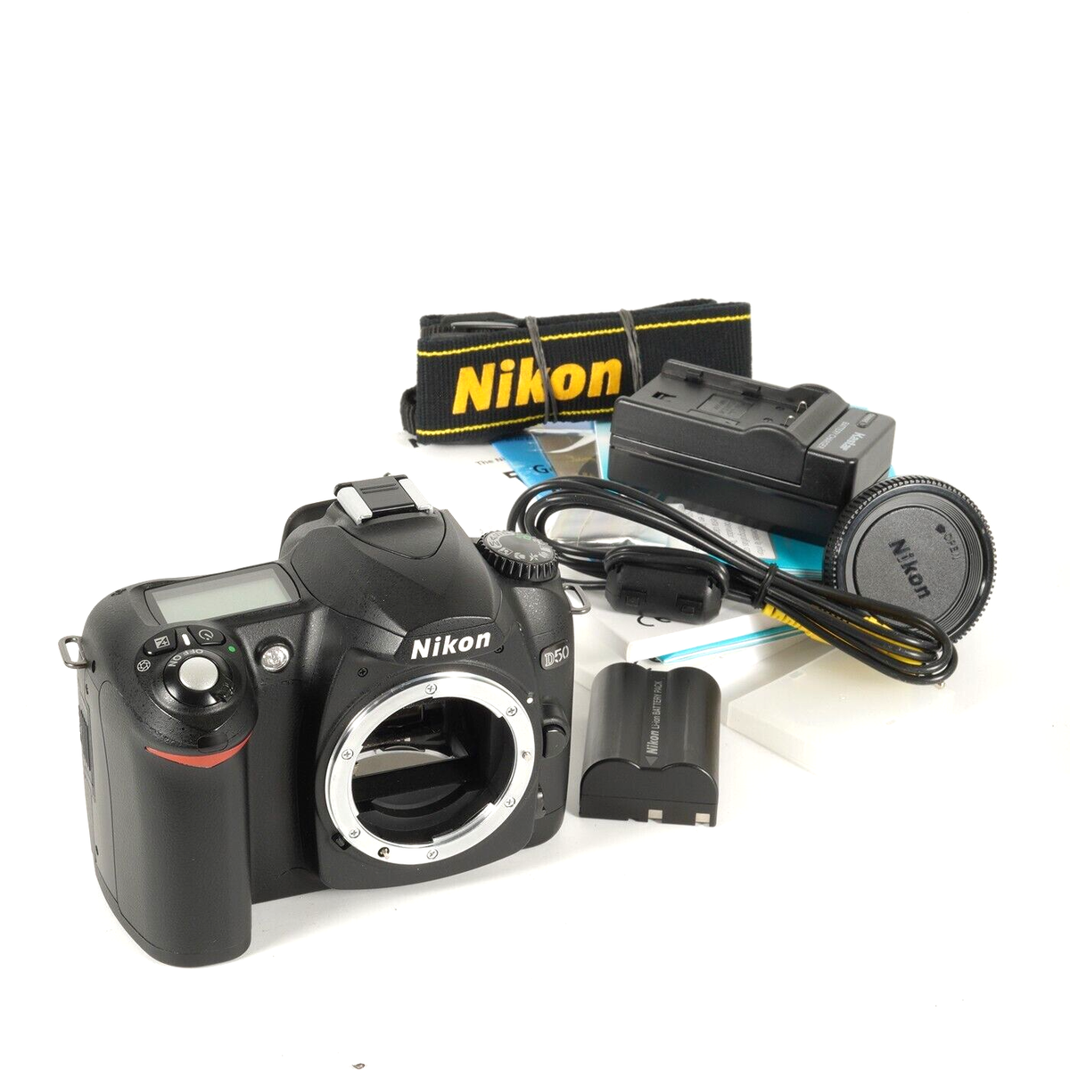 Nikon D50 DSLR Digital Camera: Shutter Count: ≤ 5,600 | eBay Nikon D50 DSLR Digital Camera: Shutter Count: ≤ 5,600 | eBay