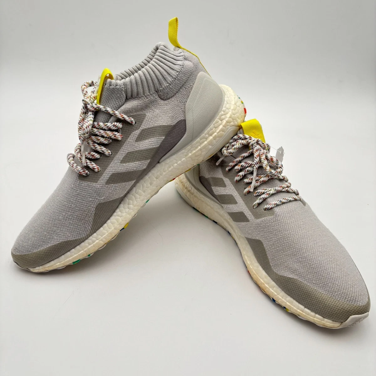 adidas gazelle silver green womens adidas Ultra Boost Mid Multi-Color Grey – Court Order main image 0