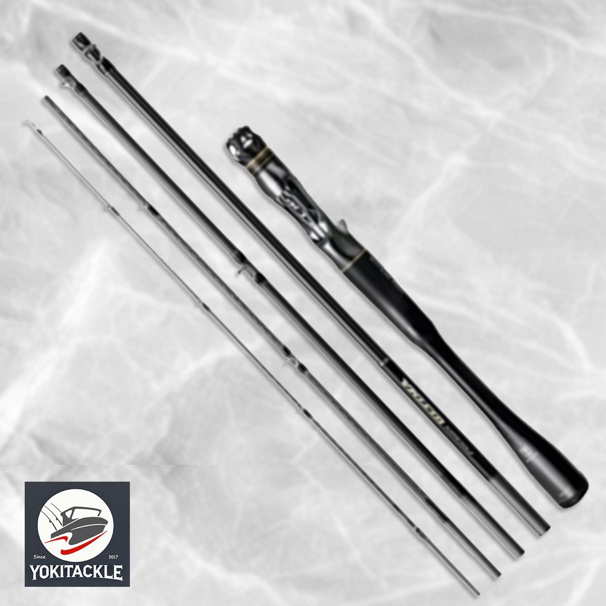 JACKALL/SHIMANO POISON ULTIMA 1610M-5 Piece Baitcasting rod