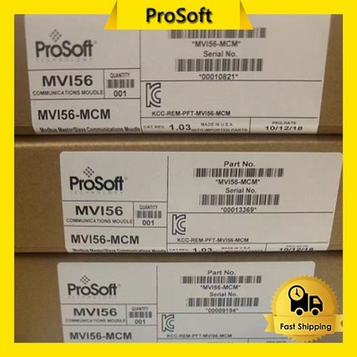 NEW ProSoft MVI56-MCM MV156-MCM ControlLogix Comms Module ProSoft MV156MCM