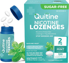 120 Nicotine Lozenges 2mg Mint - Effective Smoking Cessation NRT Stop Craving