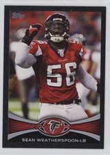 2012 Topps Black 38/57 Sean Weatherspoon #124 yj7