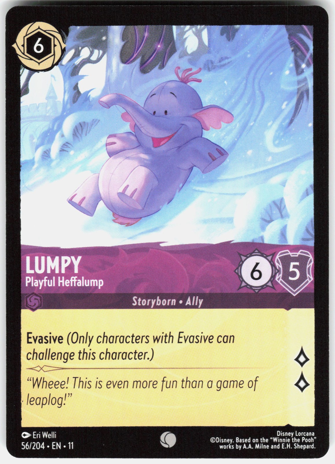 Disney Lorcana #56/204 Lumpy (Winterspell)
