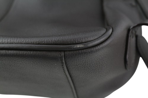 SUITSUPPLY Men Bag OS Unisex Dark Brown Calf Leather Zipper Casual Logo Backpack - Picture 16 of 17