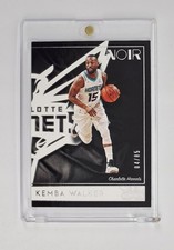 MINT #/85 2018-19 Noir Kemba Walker A Association Edition CHARLOTTE HORNETS NBA 