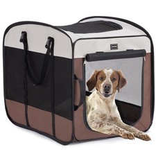 Dog Kennels and Crates for Medium Dogs, Portable Pop Up Indoor Pet Cage with ...