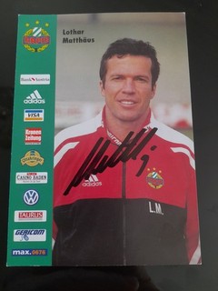 Football Autograph Card
