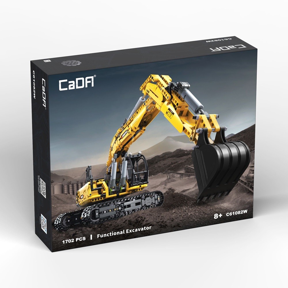CaDA C61082W Functional Excavator - 1702 pcs - Image 4