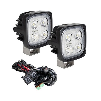 Vision X DURA-M4MKIT Duralux Mini Beam Pattern 10 Degree/25 Degree Two Light Kit