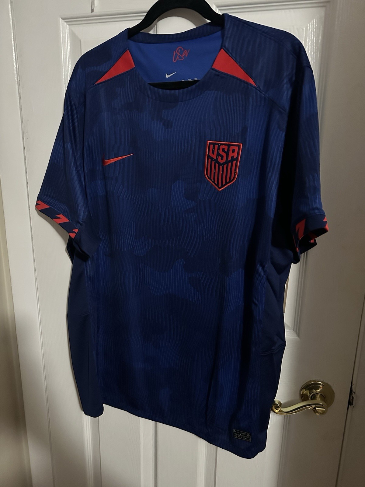 Nike Men's USMNT 2023 Away Stadium Soccer Jersey Size XXL DR3971-405