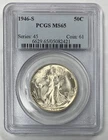 1946-S Walking Liberty Half Dollar   PCGS MS65